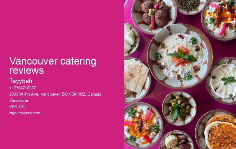 Top catering services Vancouver
