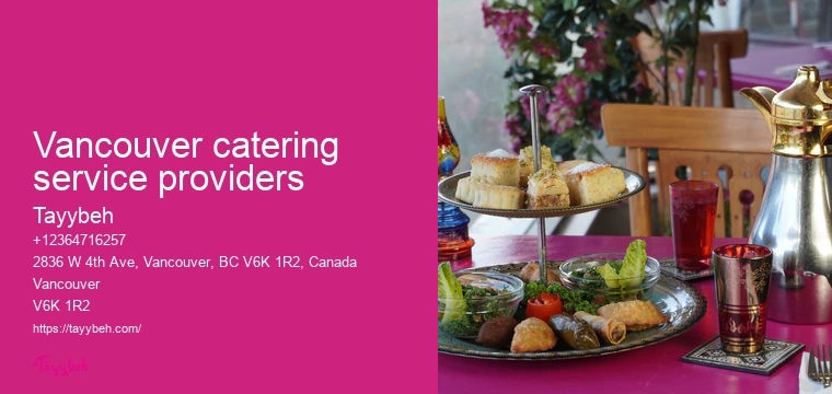 Local Syrian Food Catering Vancouver