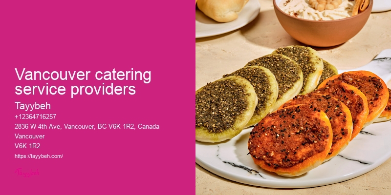 Vancouver catering service comparisons