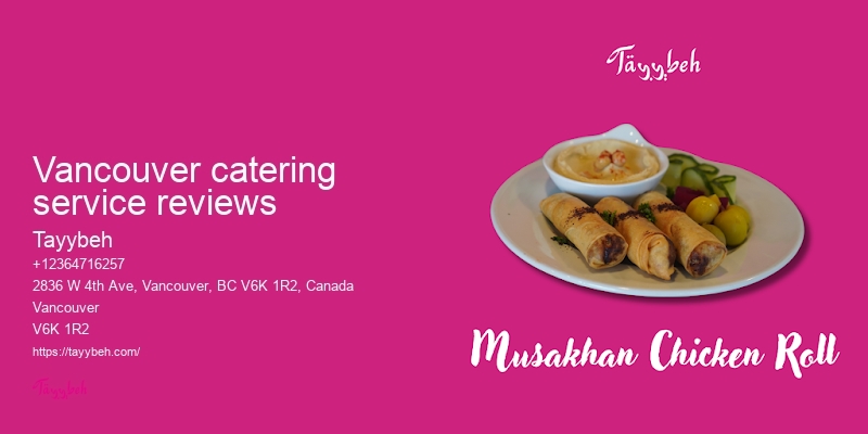 Vancouver healthy catering options