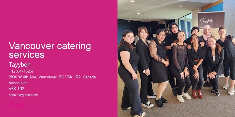 Catering for large events Vancouver