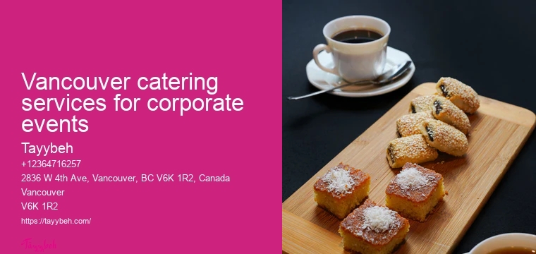 Vancouver all-inclusive catering