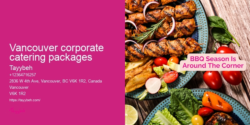 Syrian Meal Delivery Vancouver