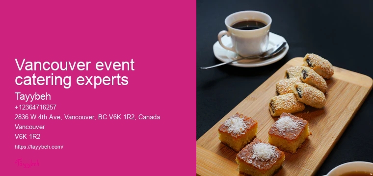 Vancouver catering for business lunches