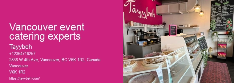 Corporate catering Vancouver