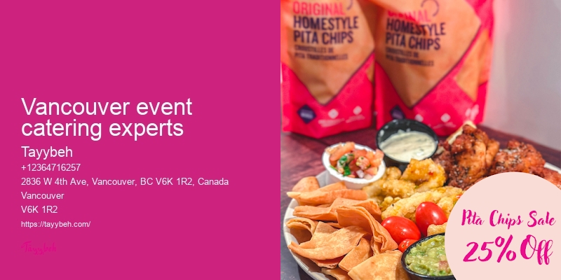 Vancouver catering for business meetings