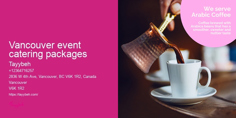 Event Catering Experts Vancouver