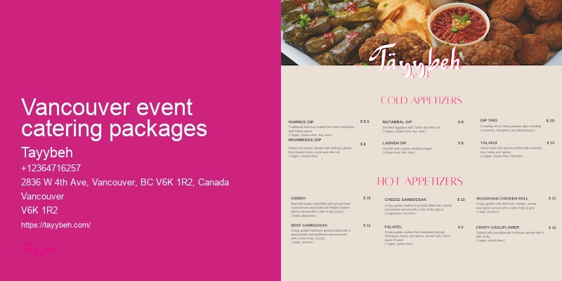 Best Lunch Packages Vancouver