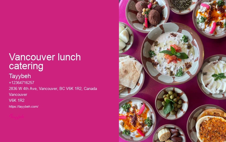 Syrian Food Specials Vancouver