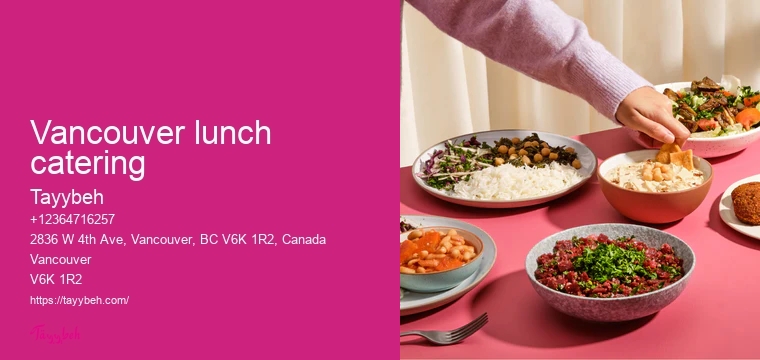 Special Event Catering Vancouver
