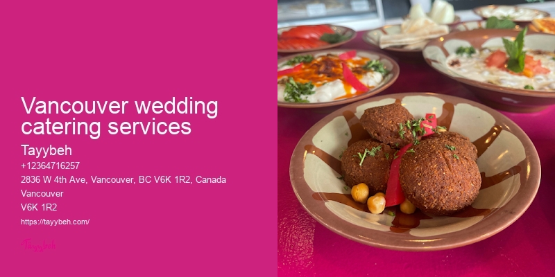 Event Planners Catering Vancouver