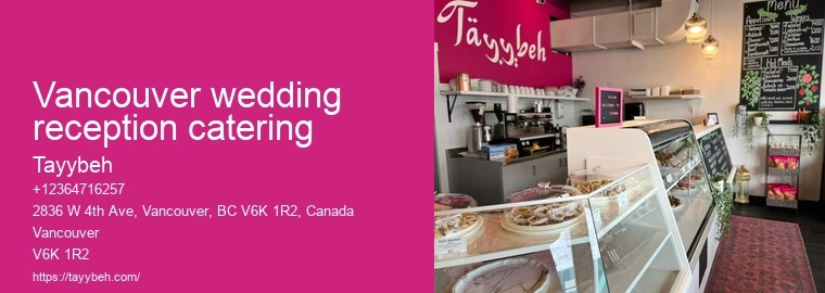 Syrian Catering for Parties Vancouver