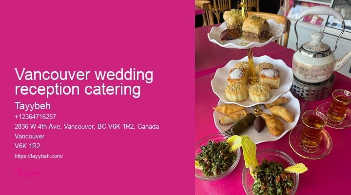 Best event catering Vancouver