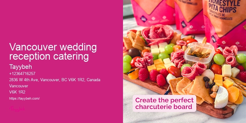 Vancouver catering with diverse menu options