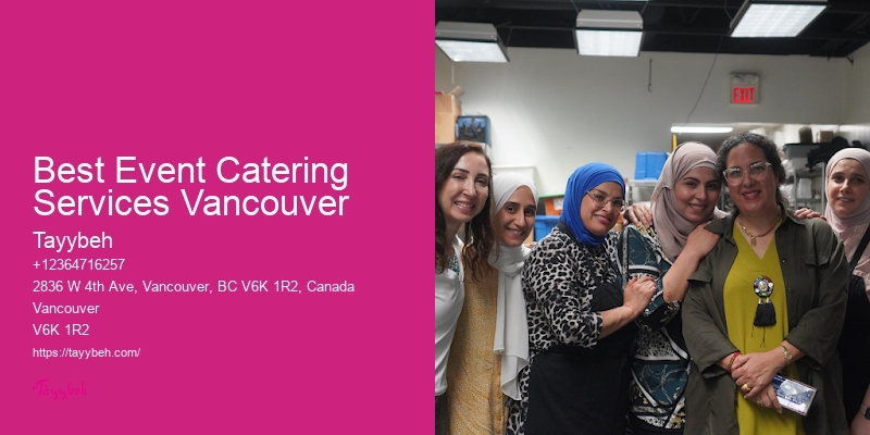 Best Event Catering Services Vancouver