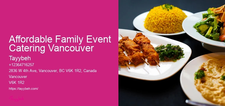 Affordable Catering For Offices Affordable Family Event Catering Vancouver