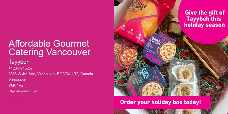 Affordable Meal Services For Weddings Affordable Gourmet Catering Vancouver