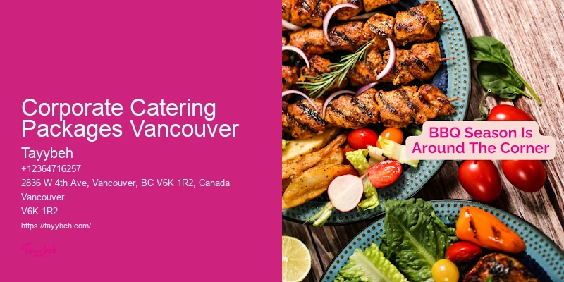 Best Affordable Catering In Corporate Catering Packages Vancouver
