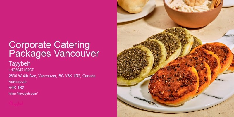 Corporate Food Delivery Corporate Catering Packages Vancouver
