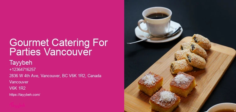 Catering For Corporate Events Gourmet Catering For Parties Vancouver