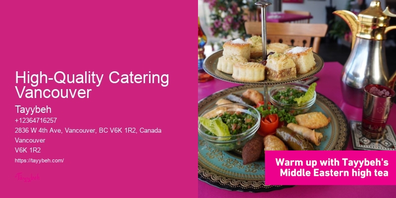 High-Quality Catering Vancouver