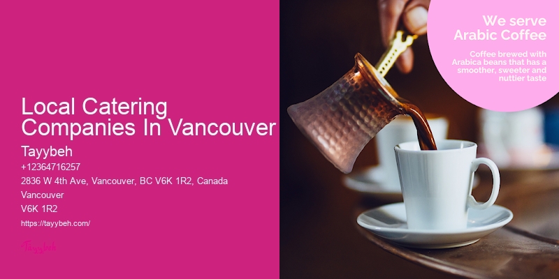 Local Catering Companies In Vancouver Wedding Brunch Catering