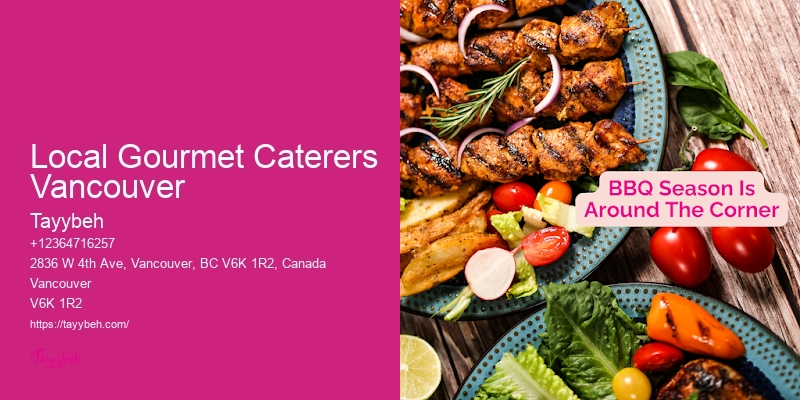 Local Gourmet Caterers Vancouver Dinner Catering Services
