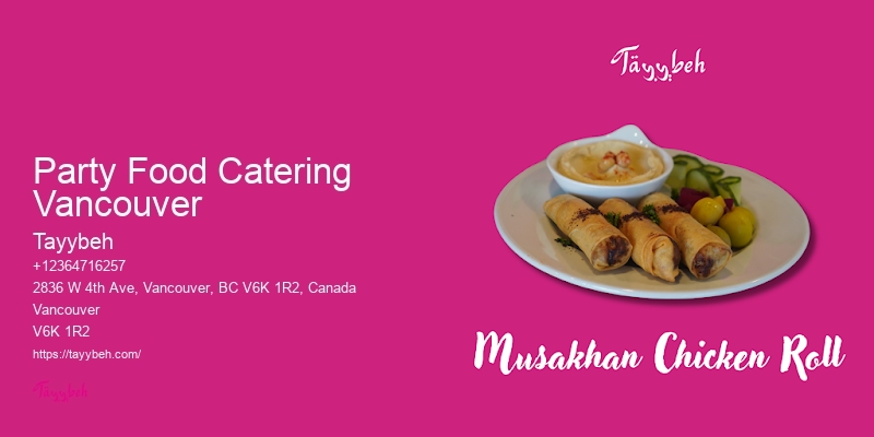 Party Food Catering Vancouver’S Top Banquet Caterers