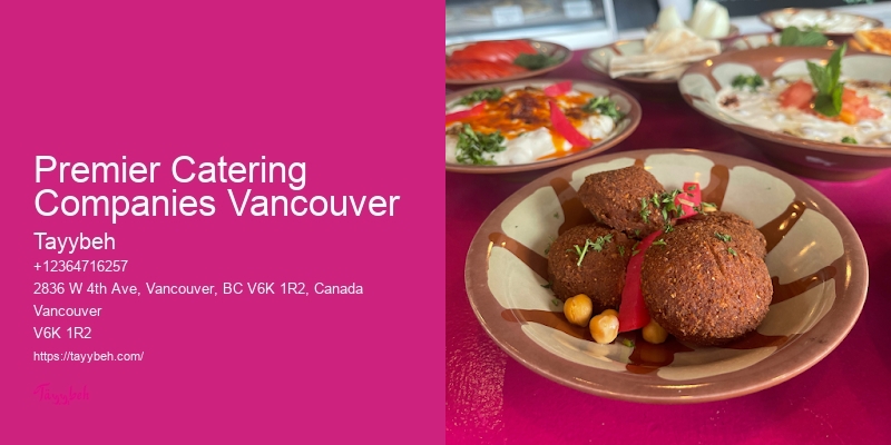 Wedding Buffet Catering Premier Catering Companies Vancouver