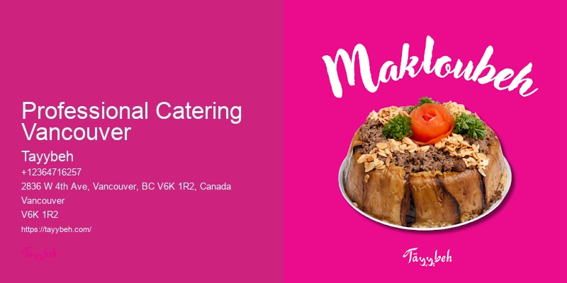 Event Catering Reviews Professional Catering Vancouver