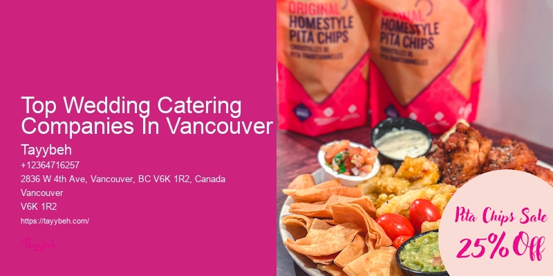 Affordable Custom Event Menus Top Wedding Catering Companies In Vancouver