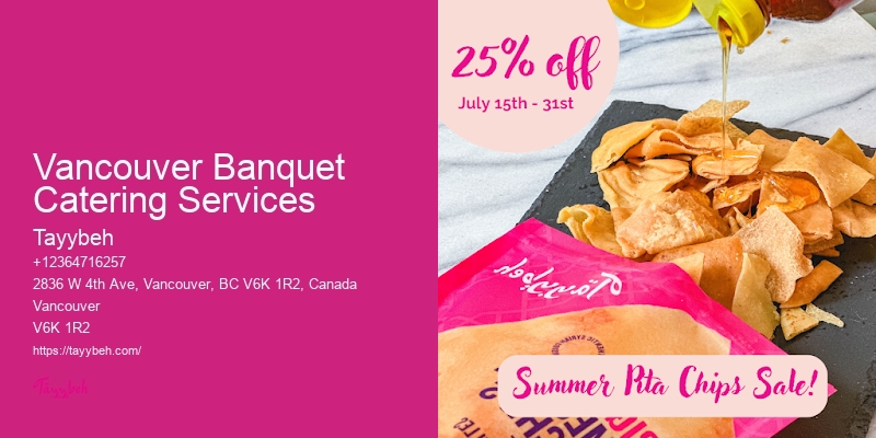 Professional Buffet Caterers Vancouver Banquet Catering Services