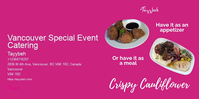 Premier Banquet Catering Vancouver Special Event Catering