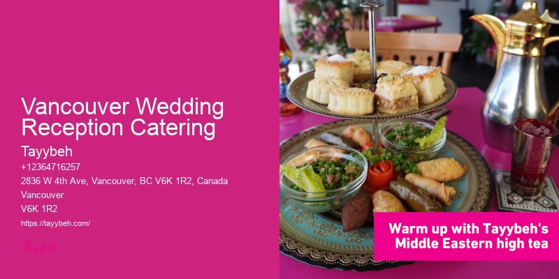 Top-Quality Catering Vancouver Wedding Reception Catering