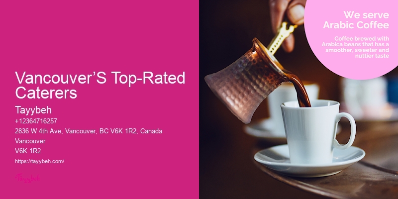 Vancouver’S Top-Rated Caterers Luxury Event Catering