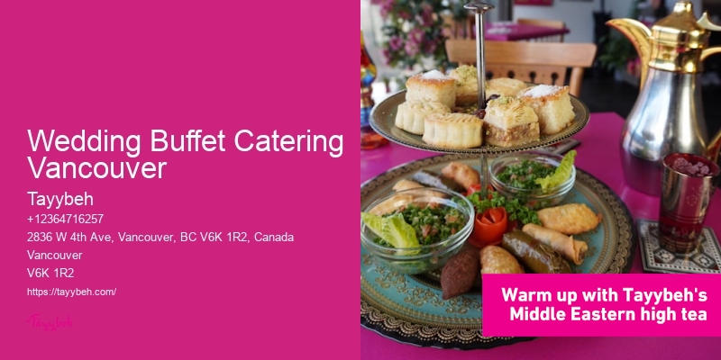 Large-Scale Event Catering Wedding Buffet Catering Vancouver