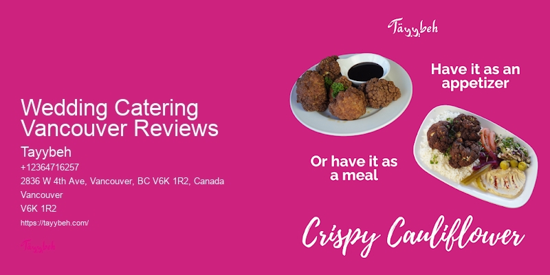 Customized Wedding Catering Wedding Catering Vancouver Reviews