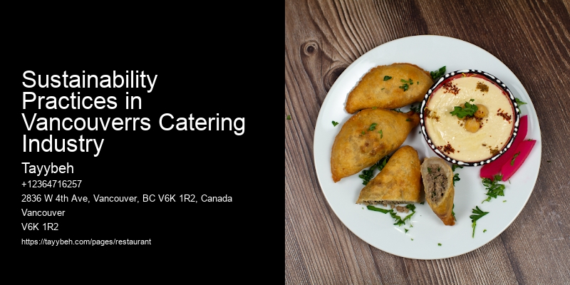 Sustainability Practices in Vancouverrs Catering Industry